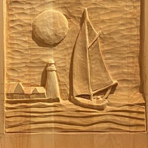 16- Initiation à la sculpture (paysage maritime), les lundis 18h, début le 28 sept. 2026