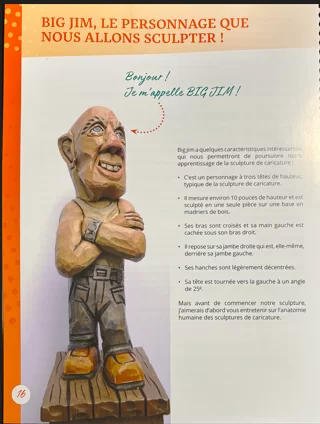 LIVRE APPRENDRE À SCULPTER UN PERSONNAGE DE CARICATURE EN ENTIER – Image 3